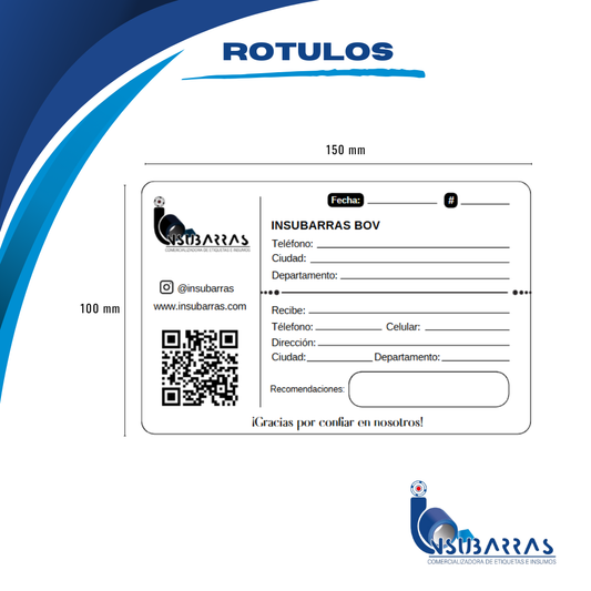ROTULO 100x150 mm
