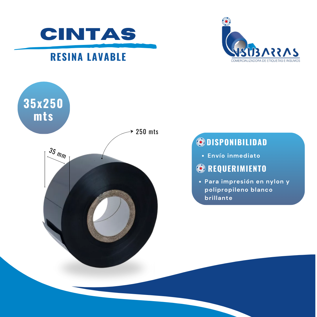 RESINA LAVABLE