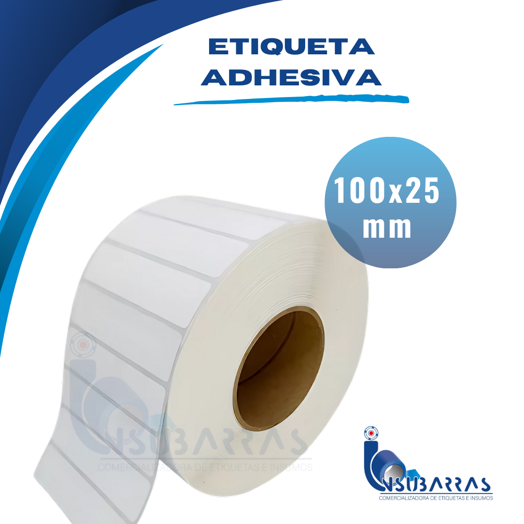 100x25 mm - TÉRMICA DIRECTA
