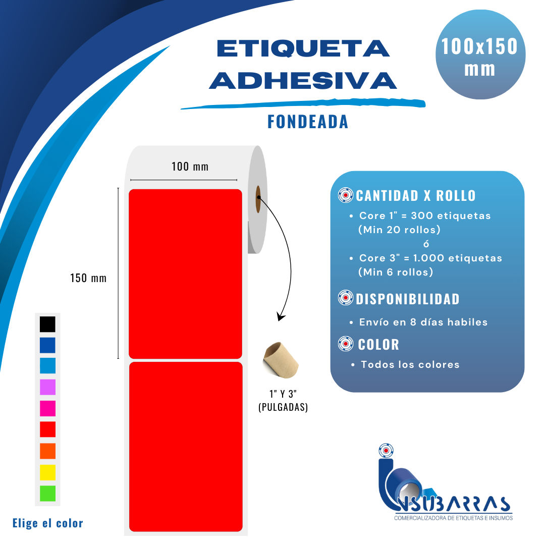 100x150 mm - TRANSFERENCIA TÉRMICA