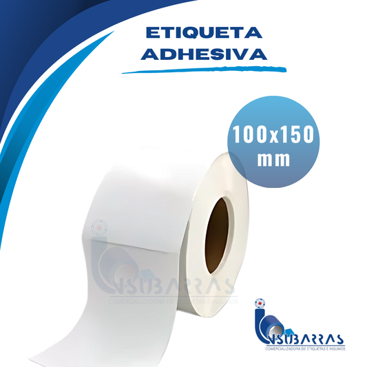 100x150 mm - POLIPROPILENO BLANCO BRILLANTE