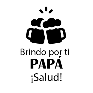 STICKER PADRES X50 Und