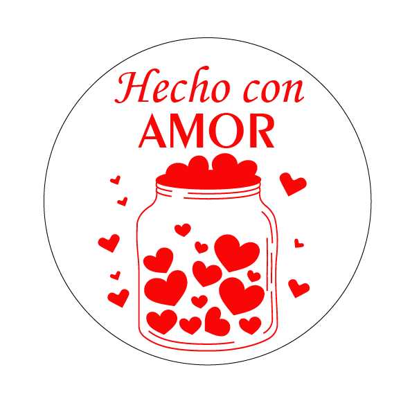 STICKER SAN VALENTIN X50 Und