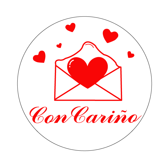 STICKER SAN VALENTIN X50 Und