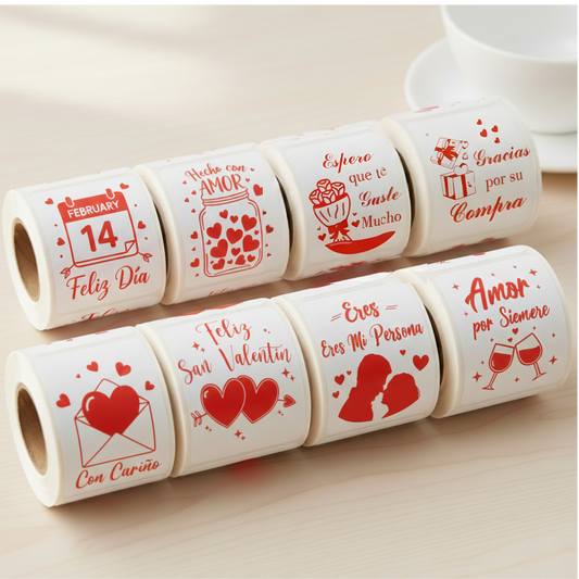 STICKER SAN VALENTIN X50 Und